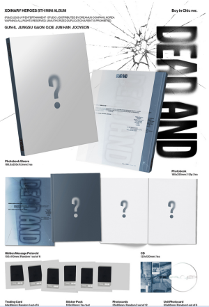 Xdinary Heroes - DEAD AND (Photobook ver.)  + Random Photocard (APPLE MUSIC)) PRE - ORDER 