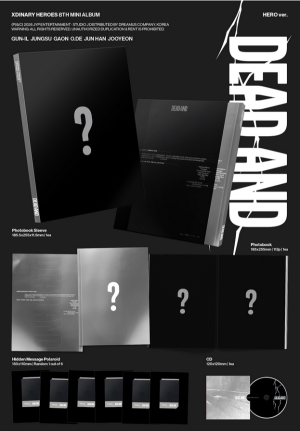 Xdinary Heroes - DEAD AND (Photobook ver.)  + Random Photocard (APPLE MUSIC)) PRE - ORDER 