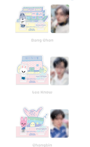 Stray Kids - 'Stray Kids 6TH FANMEETING [STAY in Our Little House] : SECRET ACRYLIC STAND (Random) PRE - ORDER 