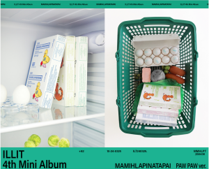 ILLIT - 4th Mini Album ‘MAMIHLAPINATAPAI’ (PAW PAW ver.) (5 types Random Ver.) PRE - ORDER
