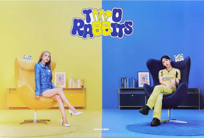 Mamamoo+ Two Rabbits (плакат) 