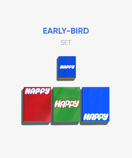 JIN - Happy (Set) + Happy (Weverse Albums ver.) Set + Weverse Gift (WS)