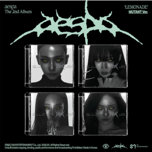 aespa 2nd Album LEMONADE cover