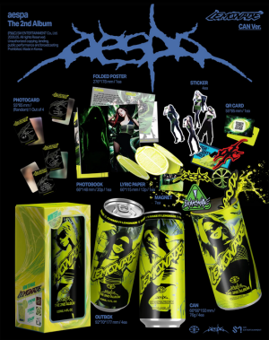 aespa – 2ри официален албум [LEMONADE] (CAN Ver.) PRE-ORDER 