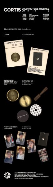 CORTIS – COLOR OUTSIDE THE LINES (Singing Bowl Ver.) PRE-ORDER 
