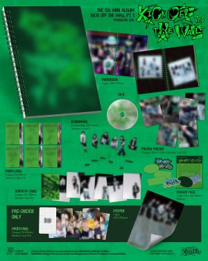 KickFlip KICK OFF THE WALL Pt.1 PHOTOBOOK Ver.