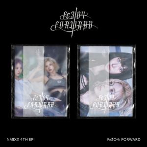 NMIXX - 4th EP Fe3O4: FORWARD (Go Ver. / Ready Ver.)  + Random Photocard (JYP SHOP)