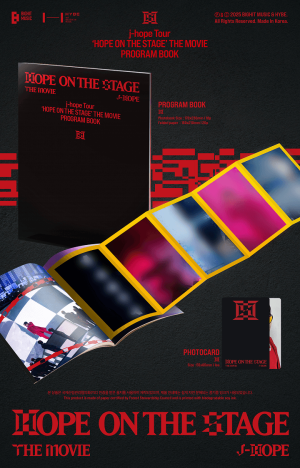 j-hope (BTS) - <j-hope Tour ‘HOPE ON THE STAGE’ THE MOVIE> PROGRAM BOOK PRE - ORDER 