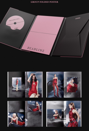 BLACKPINK - DEADLINE BLACK Ver. + PINK Ver. Set + Weverse Gift (WS) PRE - ORDER 