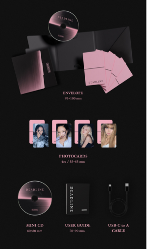BLACKPINK - 3rd MINI ALBUM [DEADLINE] (MOOD LIGHT Ver.) PRE - ORDER 